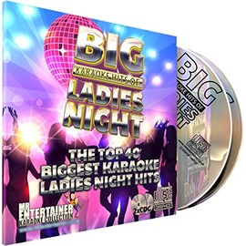 Mr Entertainer Big Karaoke Hits of Ladies Night - Double CD+G (CDG) Pack. 40 Top Female Girls Songs. Hen Do/Girls Night
