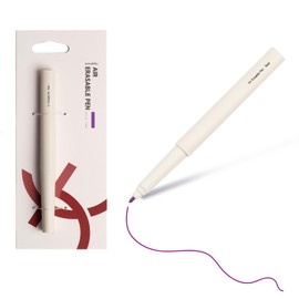 KEARING New Purple Air Erasable Marker for Fabric, Disappearing Ink Pen (2-14 Days), Embroidery and Sewing Tool, Air Soluble Marking Pen for Quilting, DIY Crafts