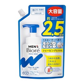Men's Biore Foaming Face Wash Spout Refill, 11.2 fl oz (330 ml) x 1