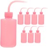 Botella y de Exprimible Limpieza 250ml Pestañas Piezas Color Rosa