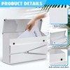 Yaocom Wall Mount Mailbox Large Capacity Mailbox for Outside Galvanized