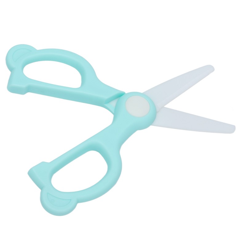 Baby Food Ceramic Scissors Infant Feeding Aid Scissors Portable for