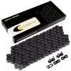 Caltric Black Drive Chain for Yamaha XV250 Virago 250 1995-2007