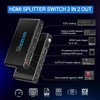 4K 60Hz HDMI 2.0 SplitterARC eARC for Soundbar HDMI Switch
