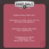 CHEF SALT Himalayan Pink Salt 3lb Fine Grain, Pack of