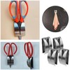 TorSor 3 Pack Kitchen Shears Holder Wall Mount Adhesive Kitchen