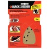 Black & Decker 74-586H Assorted Finishing/Detail Sandpaper with Tips, 5-Pack