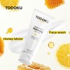 TODOKU JAPAN Deep Moist Honey Face Wash - 10g Travel