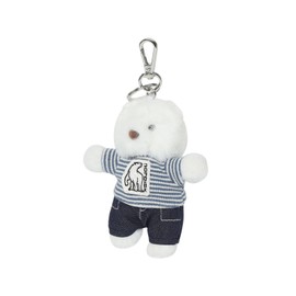 Nordisk [Signature] Mini Polar Bear Plush Keyring_Sky Blue