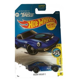 Hot Wheels 2016 HW Speed Graphics Need for Speed Nissan Fairlady Z 184/250 Blue