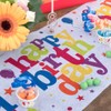 Santex Table Runner Party Colourful Happy Birthday Table Runner Table
