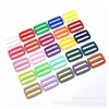 GreatRise Pack of 50 Colourful Tri Glide Sliders Plastic Ladder