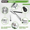 yisanxunshi Greenhouse Automatic Vent Opener (Silver Double Spring1PCS)