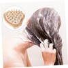 OHPHCALL Manual Wooden Neck Massager Brush for Cellulite Relief Neck