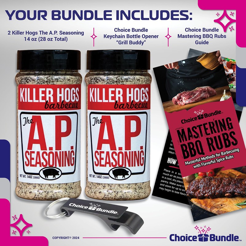 Killer Hogs AP Seasoning All Purpose Premium Barbecue Rub 2