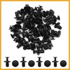 Partuto 40pcs 6mm Hole 15mm Head Car Door Clip Trim
