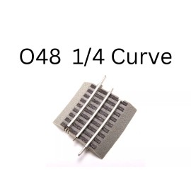 Lionel 6-16835 O48 1/4 Curve Fastrack Train Tracks NEW