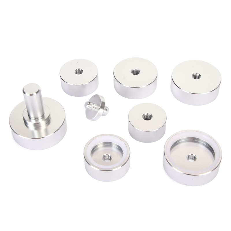 7Pcs Bezel Case Press Die Professional Aluminium Alloy Round Watch