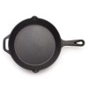 Mercer Culinary 10.25 Inch Cast Iron Skillet Heavy Duty Preseasoned