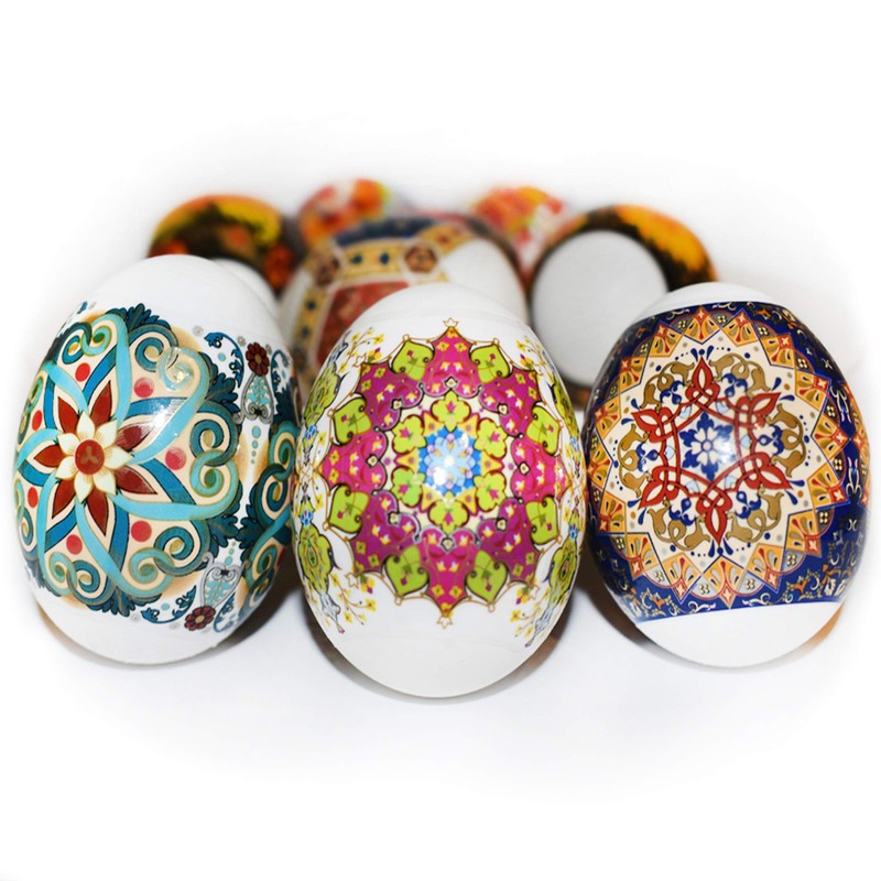 Diximus Thermo Heat Shrink Sleeve Decoration Easter Egg Wraps Pysanka