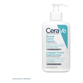 Limpiador Cerave Control Imperfecciones Para Piel con Tendencia Acnéica de Todas las Edades de Dia y Noche 236ml Skin Care