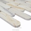 MSI Angora Ellipse Polished Marble Mosaic Floor and Wall Tile