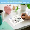 Money Saving Challenge Cards HARD MODE Companion for Piggy Bank,