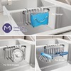 SWTYMIKI Sponge Holder for Kitchen Sink - Movable Kitchen Caddy