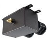 VEHITO 10AN 2 Port Dual Breather Filter Baffled Oil Catch