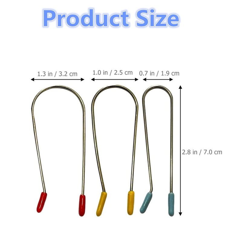 Mtxorvix 24Pcs Hot Curler Clips Replacement Hot Roller Clips Rollers