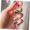 Outanaya 10pcs Star Shape Rhinestone Nail Charms Versatile Nail Decors