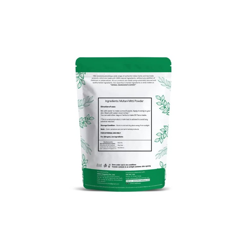 H&C HERBAL INGREDIENTS EXPERT Polvo de tierra de H&C Fuller