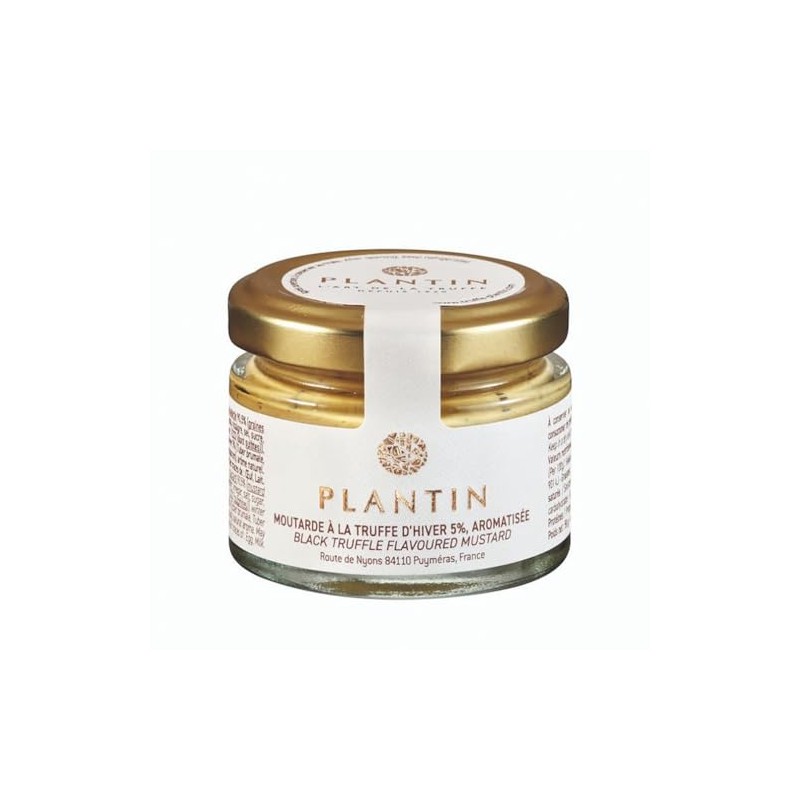 Truffle-Infused Mustard, 5% Truffle Content - 50g by PLANTIN