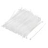 uxcell 4 Inch White Zip Ties, 500 Pcs Cable Ties