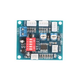 NOYITO DC12V 5A PWM 4 Wires PC Fan Temperature Manumotive Speed Controller Module CPU High-Temperature Alarm