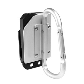 Arenmi Drill Belt Clip Drill Holster Tape Measure Holder Tool Organizer - Silver ABS+Metal Adjustable Size - Tool Hanger - Tool Holster