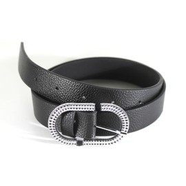 Piccola Lala Women's FR-PL-AYMBLT-000006 Belt, Black, M