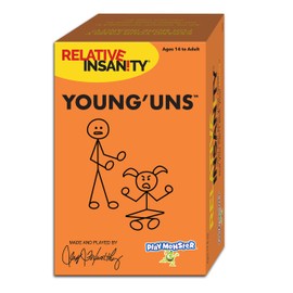 PlayMonster Relative Insanity - Young 'UNS - Laugh-out-Loud Party Fun All About Your Family - A Partir de 14 años
