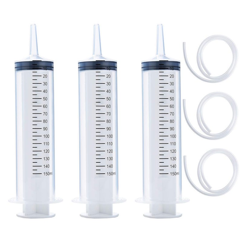 100ml 150ml 200ml 300ml Plastic Syringes