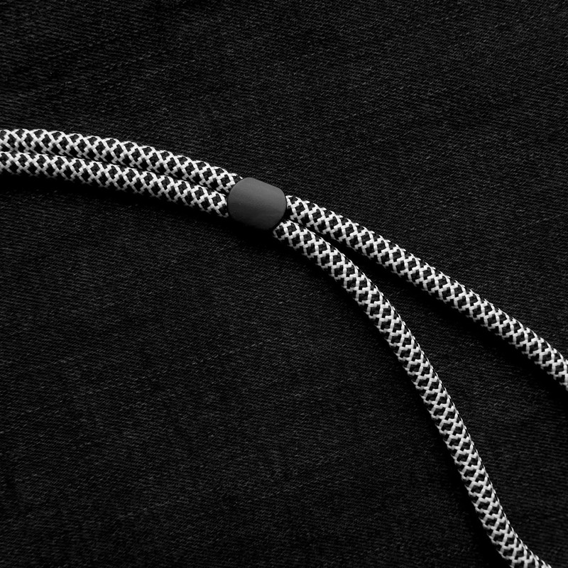 trage.band® Short Adjustable Wrist Strap Pack of 4 Black/White