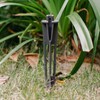 VENUS MANUFACTURING 6pcs 8.75” Landscape Lighting Metal Stakes 3/4'' NPSM