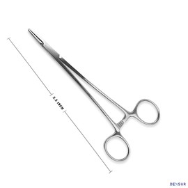DEXSUR Professional Mayo Hegar Needle Holder - High-Quality Stainless Steel, Ergonomic Design, Corrosion Resistance, and Smooth Finish, 5.5 Inch