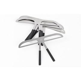 Reusable Eyebrow Stencils Set, 5 Styles Foldable Stainless Steel Eyebrow Shape Stencils Makeup Tools