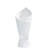 AASHDP White Bowknot Ceramic Vase, Modern Flower Vases for Home