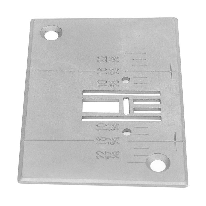Straight Stitch Needle Plate Professional Replacement Steel Fine Machined Needle