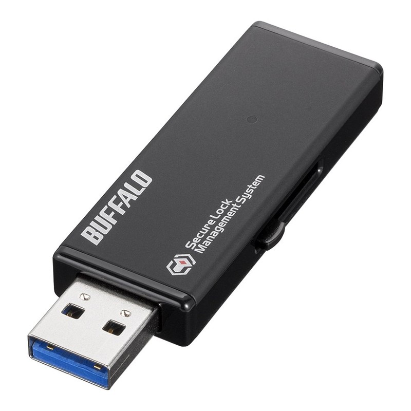 BUFFALO USB 3.0 Security USB Memory 4GB RUF3-HS4G Hardware Encryption