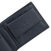 Sergio Tacchini Mens Genuine Leather Slim Wallet with Card Slots,