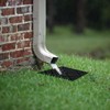 Qukaim Gutter Downspout Extension Gutter Downspout Extension, Catch Basin Low