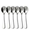 GRÄWE Dessert Spoons / Children's Spoons 6 Pieces Stainless Steel