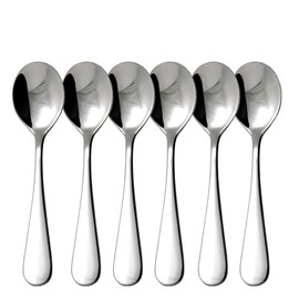 GRÄWE Dessert Spoons / Children's Spoons 6 Pieces Stainless Steel 18/10